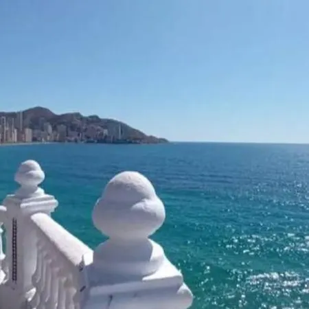 Apto Gavina Plaza Triangular , A Pie De Playa Levante 아파트 베니돔