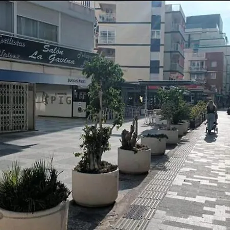 Apto Gavina Plaza Triangular , A Pie De Playa Levante 아파트