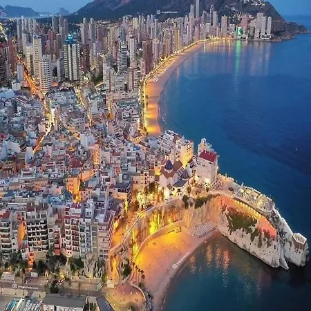 Apto Gavina Plaza Triangular , A Pie De Playa Levante 아파트 베니돔